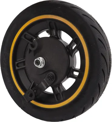 Produktbild von Ninebot G30D G30LD 2 Gen Reifen Gelb mit Tubeless Felge Bremse