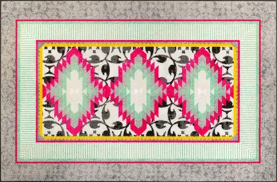 Produktbild von wash+dry Design Schmutzfangmatte - Tribal Pop - 115 x 175 cm