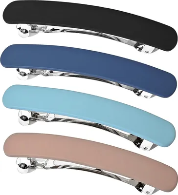 Image de Pinces à cheveux françaises pour femmes - Set pour cheveux fins et épais, automatique.clips