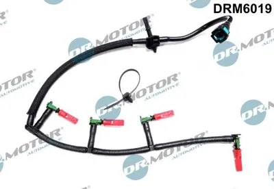 Produktbild von DR.MOTOR AUTOMOTIVE DRM6019 Leckkraftstoff-Schlauch für FIAT Ducato Kastenwagen (250, 290) Rücklaufleitung Common Rail