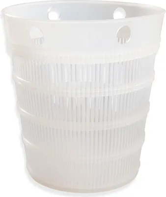 Produktbild von Käseform Sicilia "Medio" Ø 142mm H 150mm für ca. 1000g Käse mit Molkeablauf