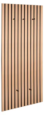 Produktbild von Mirrors & More Garderobe Gwen 82270398 MDF Filz Artisan Eiche-Schwarz