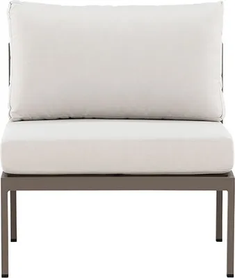 Produktbild von Copacabana Gartensofa Mittelsegment beige.