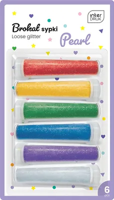 Immagine prodotto di Interprint Loser Glitter/Glitzer 6x7g Perla
