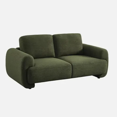 Produktbild von sweeek - 2-Sitzer Sofa mit Stoffbezug - Khaki