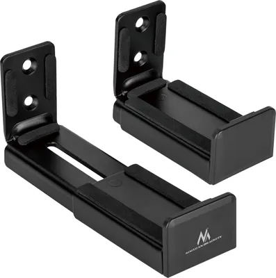 Produktbild von Universal-Soundbar-Halterung Wandhalter für Soundbar Lautsprecher Wandhalterung Halterung Wandmontage Box Befestigung Einstellbare Tiefe 90154mm bis 15kg 2x Halterungen Paar