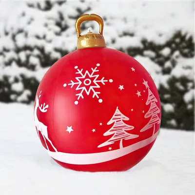Productafbeelding van Opblaasbare Kerstbal voor Feestdecoratie en Tuin