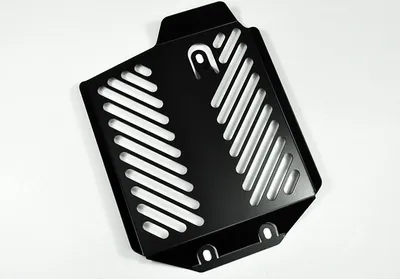 Image de ZIEGER Protège radiateur compatible avec Honda VFR 800 X Crossrunner bas Clean noir