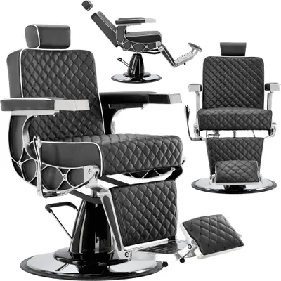 Immagine prodotto di Poltrona da barbiere Connor idraulica per salone di bellezza barber shop Barberking