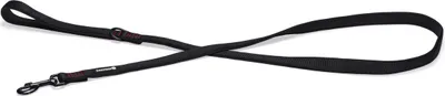 Zdjęcie produktu dla Beeztees Parinca Premium – smycz dla psa – nylon – czarna – 180 cm x 20 mm