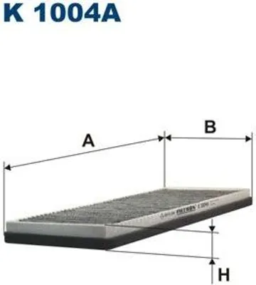 Produktbild von Innenraumfilter Aktivkohle