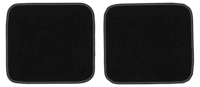 Immagine prodotto di Tappetini posteriori in moquette per Audi 80 B4 1991-1996 (berlina/station wagon) – 2 pezzi, neri, su misura – Wielganizator LUX