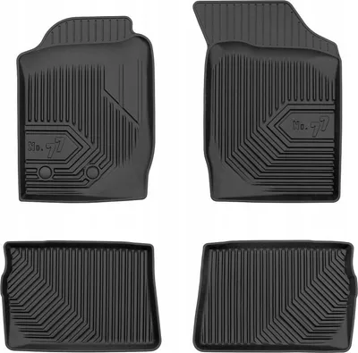 Produktbild von Gummimatten Renault Thalia 1 1999-2008 Kofferraum 77