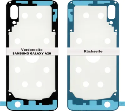 Produktbild von Samsung Galaxy A20 A205G Akkudeckel Klebefolie Kleber Backcover Batterie Rahmen Glue