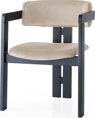 Produktbild von Skye Decor, CO - 007, Esszimmerstühle, Schwarz, Samt, 58 x 76 x 49 cm