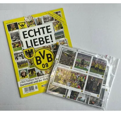 Produktbild von Panini - Echte Liebe! BVB - Borussia Dortmund - Komplettsatz + Album