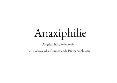 Produktbild von Wortschatz-Postkarte "Anaxiphilie"