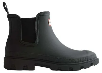 Produktbild von Hunter Uni Gummistiefel Downpour Chelsea Insulated Boot Schwarz UK 8