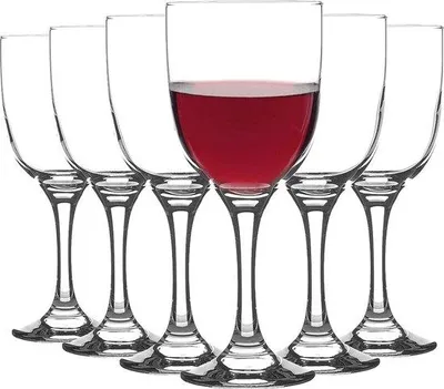 Produktbild von 6-teilige Weingläser im Vintage Chalice Design, 365ml, 20cm hoch