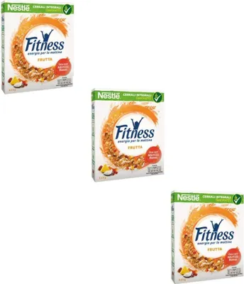 Produktbild von 3x Nestlé Cereali Fitness Frutta Cerealien ganze Körner Jetzt mit Cranberries
