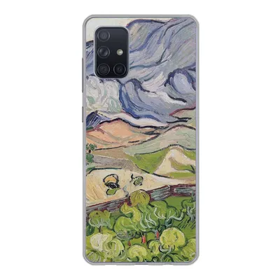 Produktbild von MuchoWow® Handyhülle Schutzhülle Hülle für Samsung Galaxy A51 Die Alpen - Vincent van Gogh Silikon Softcase Handy Hülle - Schutzabdeckung
