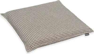 Produktbild von H.O.C.K. Bobo Sitzkissen mit Biese 45x45x6cm kleingemustert col. 21 schwarz