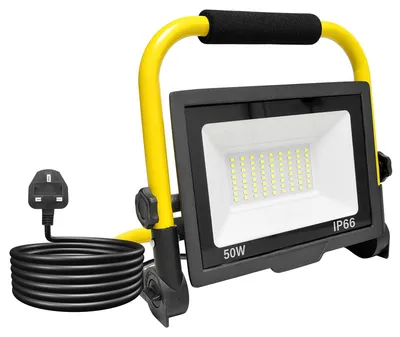 LED-Außenstrahler 50 W 5000 lm für Terrasse & Garten