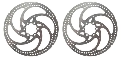 Produktbild von 2 Stück Fahrrad Bremsscheiben Set 180mm Disc Brake 6 Loch Scheibenbremsen