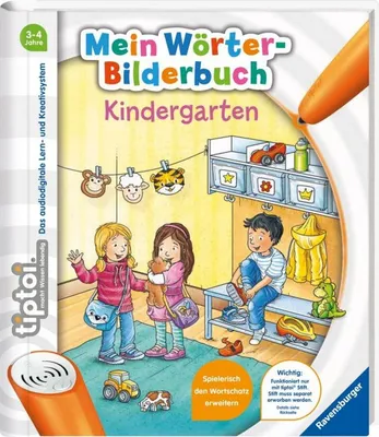 Produktbild von Ravensburger tiptoi® Buch Mein Woerter-Bilderbuch: Kindergarten