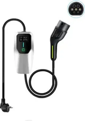 Produktbild von Type2, EV nabíjačka, nabíjačka,Ladepistole,EV Ladekabel,3.5KW nabíjačka,16A 3.5KW,16A 3.5KW Ladekabel,4m