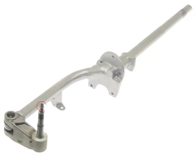 Image de Fourche avant CIF complète, avec bras de suspension et axe de roue de 18 mm, pour Vespa PX, série 1