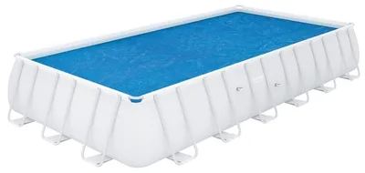 Immagine prodotto di Copertura solare rettangolare per piscine fuori terra da 6,4 metri e 7,3 metri
