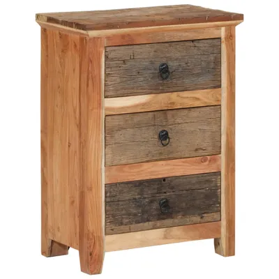 Produktbild von Beistellschrank 55x33x75 cm Massivholz Akazie