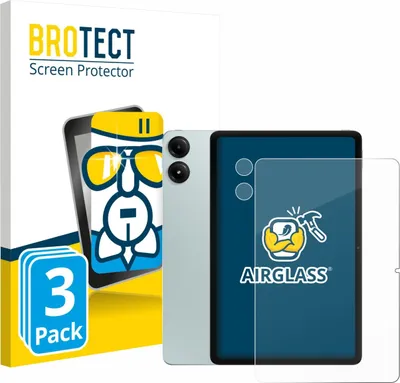 Produktbild von 3x BROTECT Schutzglas für Xiaomi Redmi Pad Pro (Display+Kamera) Schutzfolie Panzer Folie Glas Display Schutz klar
