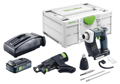 Produktbild von Festool DWC 18-4500 Basic Akku Bauschrauber 18 V 14 Nm Brushless + 1x Akku 4,0 Ah + Ladegerät + Systainer