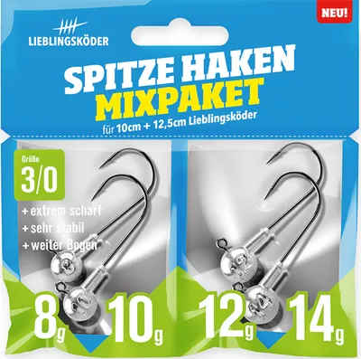 Produktbild von Lieblingsköder spitze Haken Mix #3/0