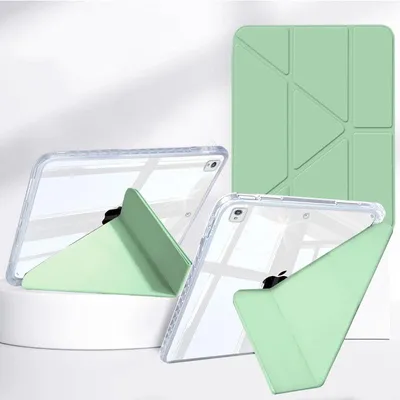 Obrázok produktu pre Ochranné puzdro pre iPad 9/8/7 - Sklopný stojan, zelené