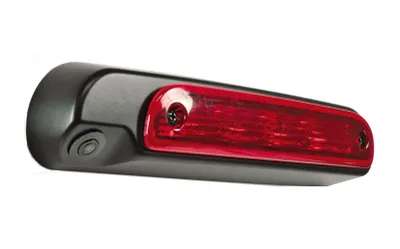 Produktbild von Caratec Safety CS120BLA Weitwinkel-Kamera für dritte Bremsleuchte für Kastenwagen mit 15 m Anschlussleitung