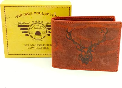 Produktbild von Greenburry Vintage Geldbörse Leder 13 cm