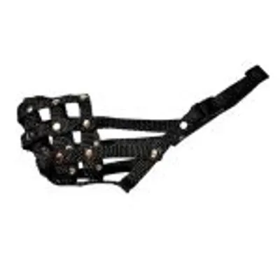 Produktbild von Palkar Nylon-Maulkorb für Hunde in Größe. 1 18 cm x 6 cm schwarz (Palkar Nylon-Maulkorb für Hunde Größe 1 18 cm x 6 cm schwarz)