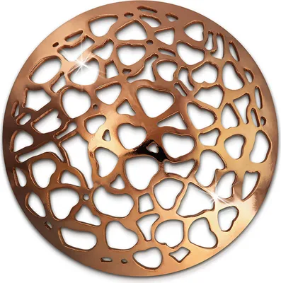 Produktbild von Amello Coins rose 30 mm Edelstahl vergoldet Coin Herzen gewölbt Damen ESC526E