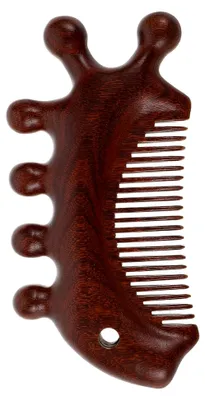 Produktbild von Holzkamm für Kopf- und Nackenhaarmassage