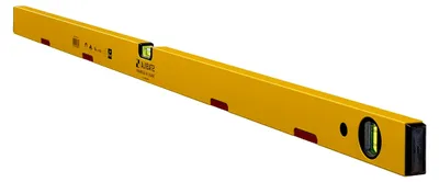 Produktbild von Magnet-Wasserwaage Type 70 M, 120 cm, leichtes Alu-Profil, starkes Seltenerd-Magnetsystem, 1 Horizontal-Libelle, 1 Vertikal-Libelle, Germany