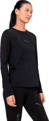 Produktbild von Super.natural Windbreaker Langarm-t-shirt Schwarz M Frau Schwarz M