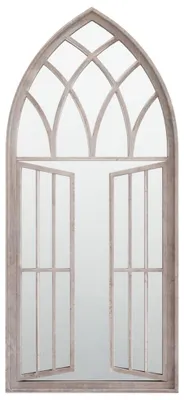 Produktbild von vidaXL Gartenspiegel Sand 100x45 cm Eisen