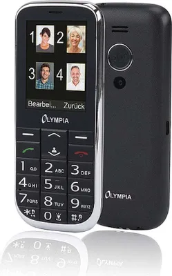 Produktbild von Mobilný telefón Olympia Joy II čierny s extra veľkými tlačidlami