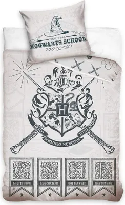 Produktbild von Harry Potter School Bettwäsche Linon / Renforcé  272 Hut Bettbezug