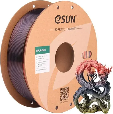 Image de eSUN ePLA-Silk 1kg morning glow