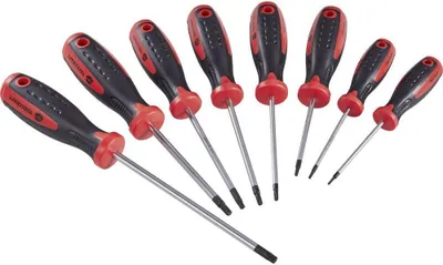 Produktbild von TOOLCRAFT Werkstatt Schraubendreher-Set 8teilig