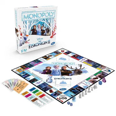 Produktbild von Hasbro E5066 - Monopoly: Disney Frozen 2 / Ľadová kráľovná 2
